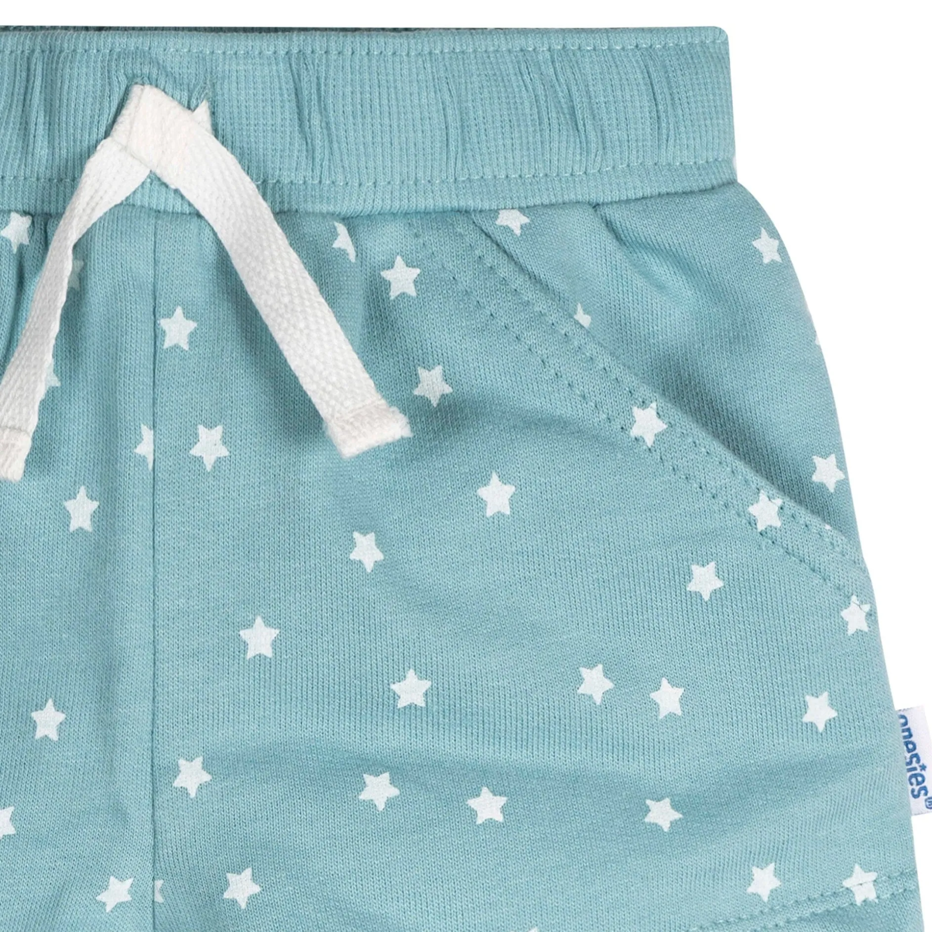 3-Pack Baby Neutral Stars Shorts