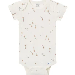 4-Pack Baby Neutral Sunny Day Kites Short Sleeve Bodysuits