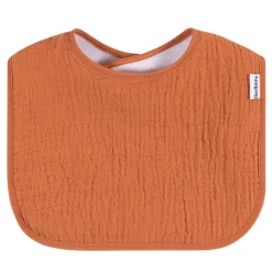 8-Pack Baby Neutral Warm Shades Muslin Drooling Bibs