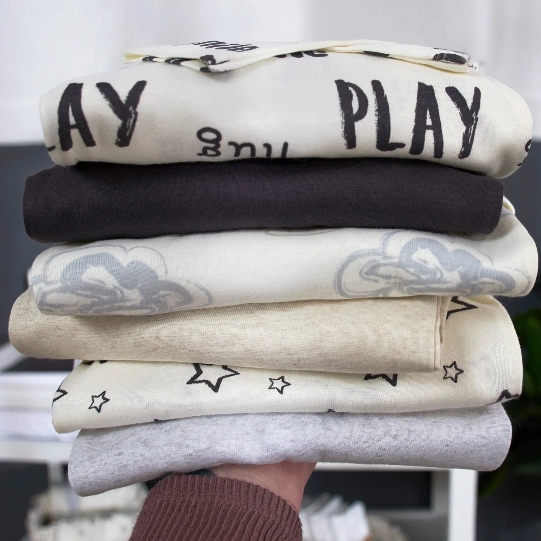 8-Pack Baby Neutral Words Onesies® Brand Bodysuits