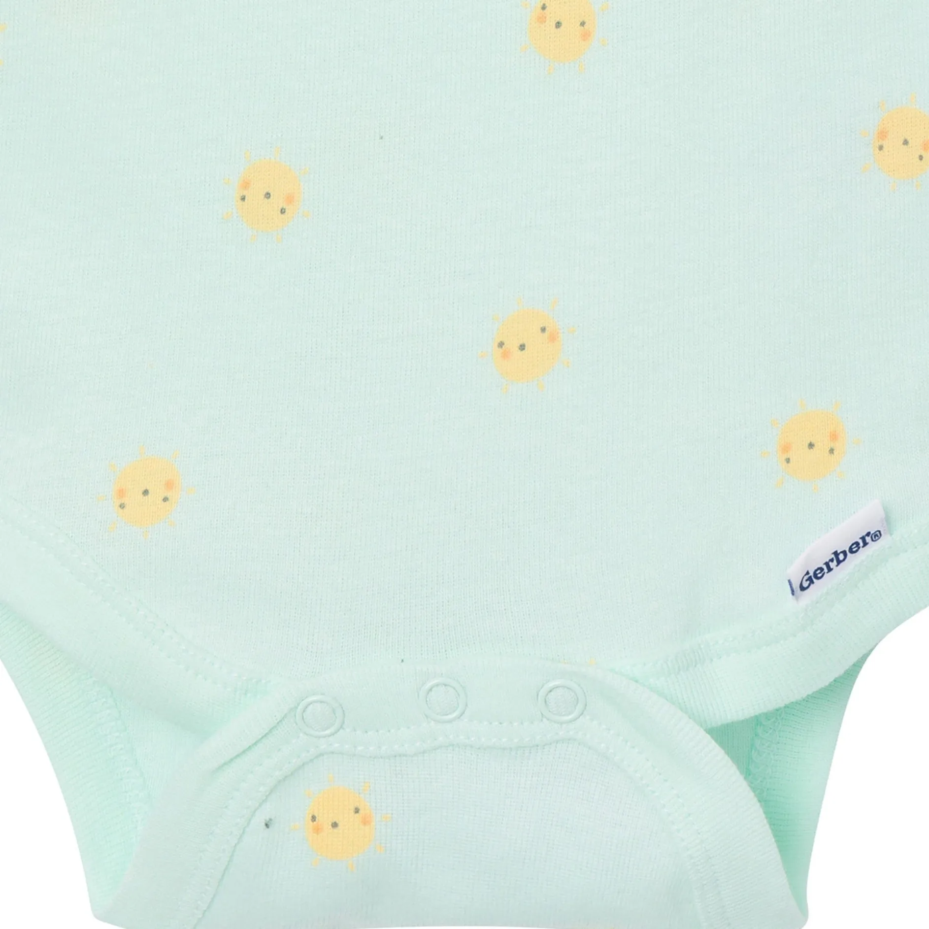 5-Pack Baby Neutral Yellow Sunshine Sleeveless Bodysuits