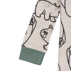 4-Pack Baby & Toddler Boys Bears & Construction Trucks Snug Fit Footed Cotton Pajamas