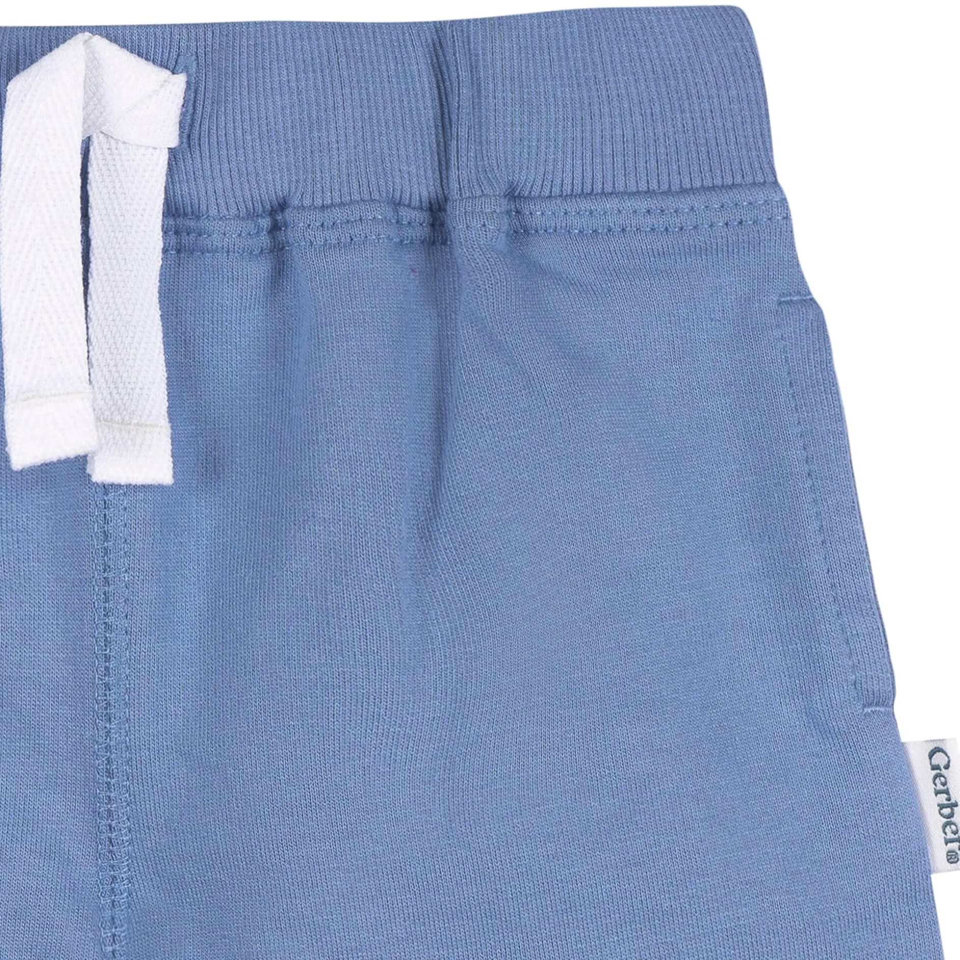 3-Pack Baby & Toddler Boys Blue & Red Knit Shorts