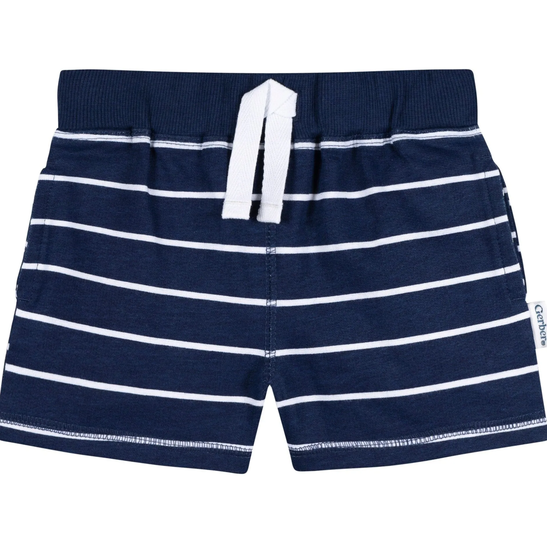 3-Pack Baby & Toddler Boys Blue & Red Knit Shorts
