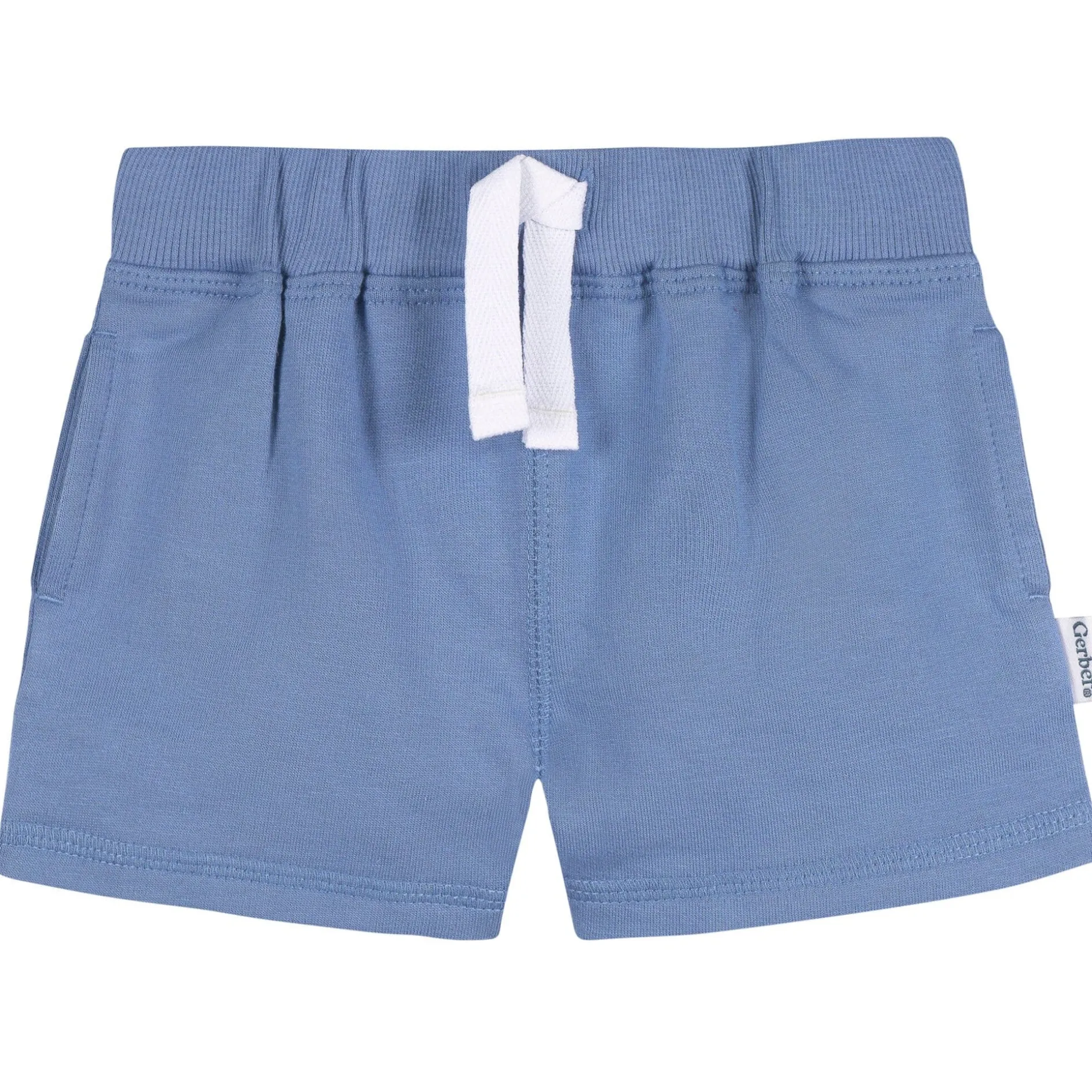 3-Pack Baby & Toddler Boys Blue & Red Knit Shorts