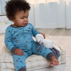 3-Pack Baby & Toddler Boys Buffalo Snug Fit Footless Pajamas