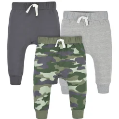 3-Pack Baby & Toddler Boys Camo Premium Jogger