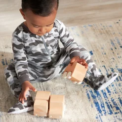 2-Pack Baby & Toddler Boys Camo Snug Fit Footed Cotton Pajamas