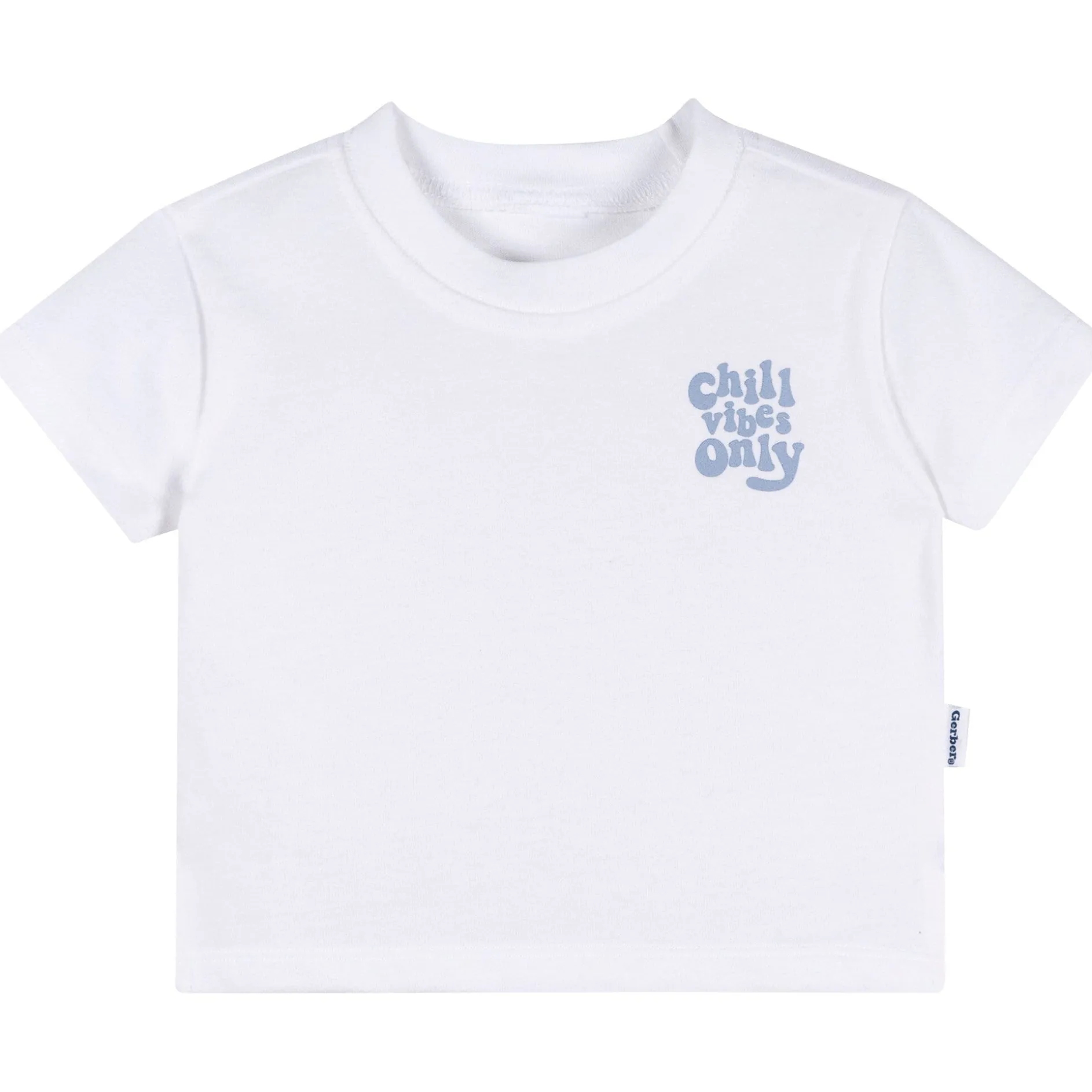 3-Pack Baby & Toddler Boys Chill Vibes Short Sleeve T-Shirts