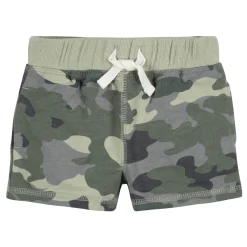 3-Pack Baby & Toddler Boys Color Me Camo Pull-On Knit Shorts