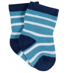 12-Pack Baby & Toddler Boys Construction Zone Jersey Crew Wiggle Proof® Socks