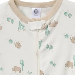 2-Pack Baby & Toddler Boys Desert Animals Snug Fit Footed Pajamas