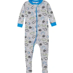 4-Pack Baby & Toddler Boys Dinosaurs & Space Snug Fit Footed Cotton Pajamas