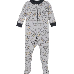 4-Pack Baby & Toddler Boys Dinosaurs & Space Snug Fit Footed Cotton Pajamas