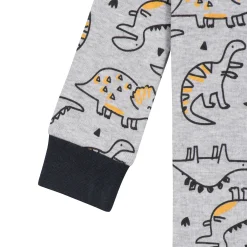 2-Pack Baby & Toddler Boys Dino Snug Fit Footed Cotton Pajamas