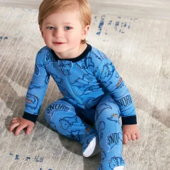 2-Pack Baby & Toddler Boys Dino Snug Fit Footed Cotton Pajamas