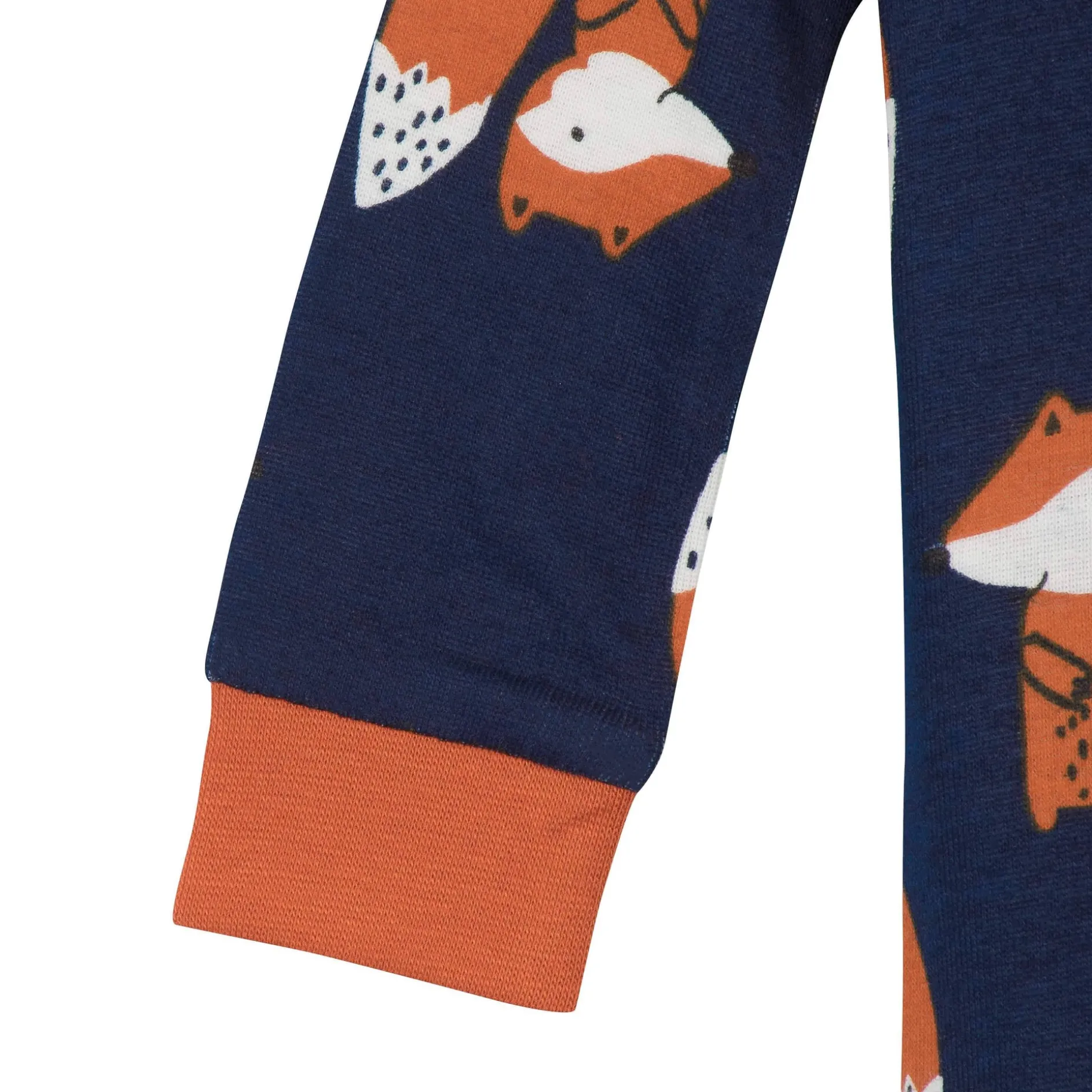 2-Pack Baby & Toddler Boys Fox Snug Fit Footed Cotton Pajamas