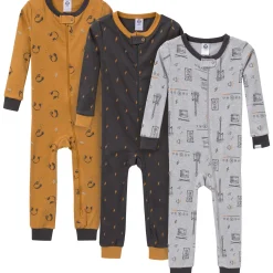 3-Pack Baby & Toddler Boys Music Snug Fit Footless Pajamas