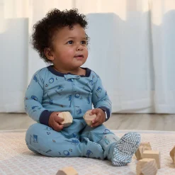 4-Pack Baby & Toddler Boys Music Snug Fit Footed Pajamas