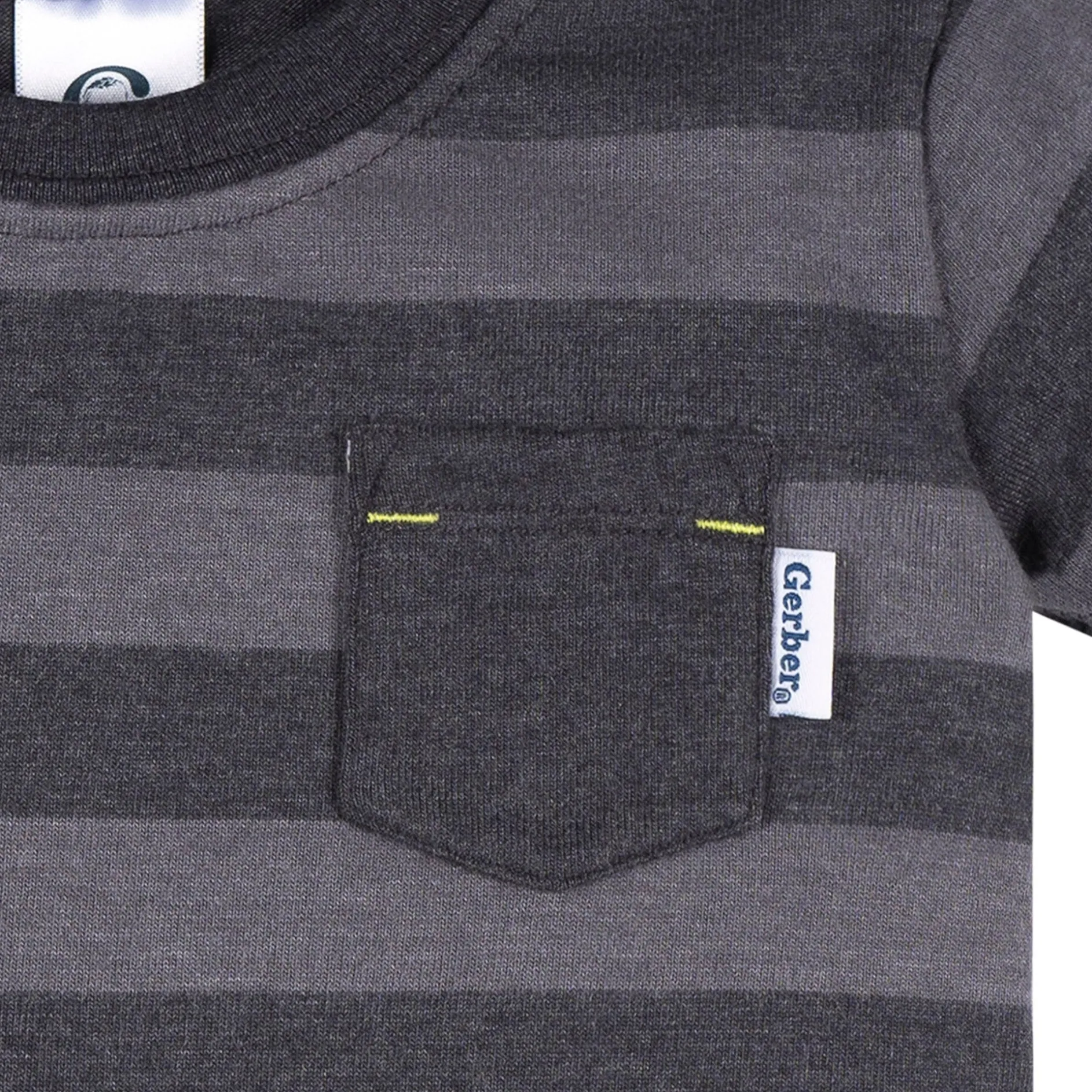 3-Pack Baby & Toddler Boys Stripes Short Sleeve T-Shirts