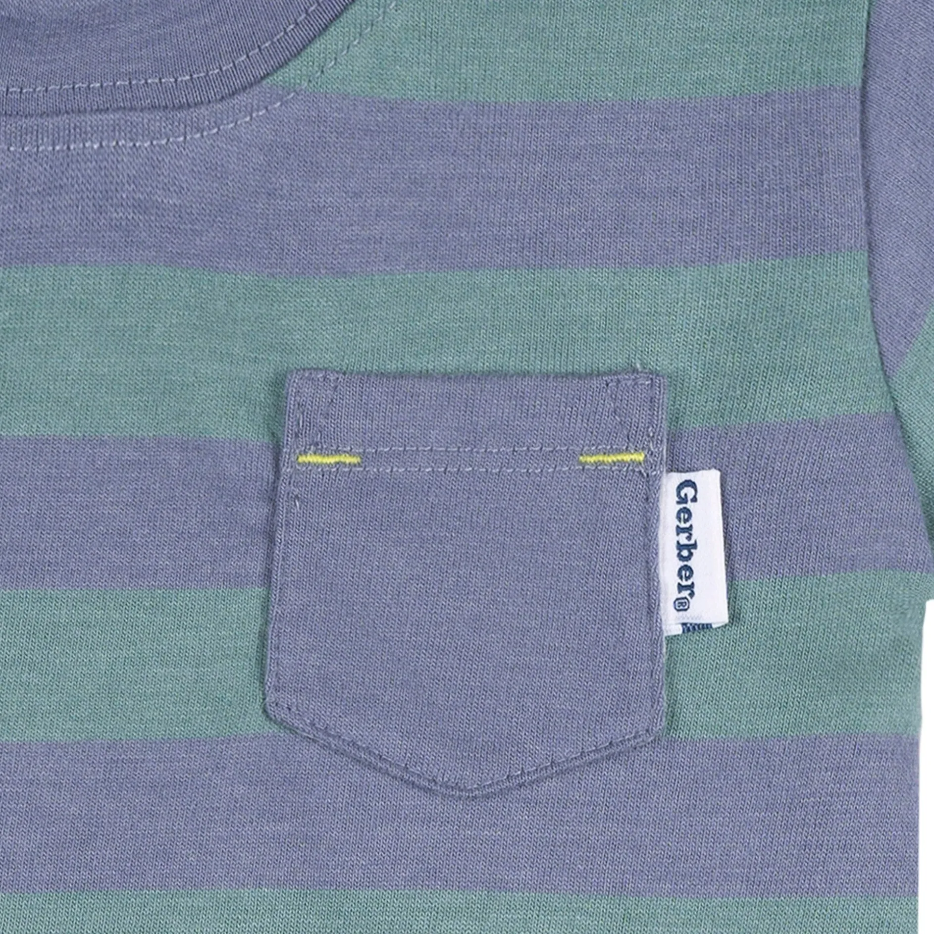 3-Pack Baby & Toddler Boys Stripes Short Sleeve T-Shirts