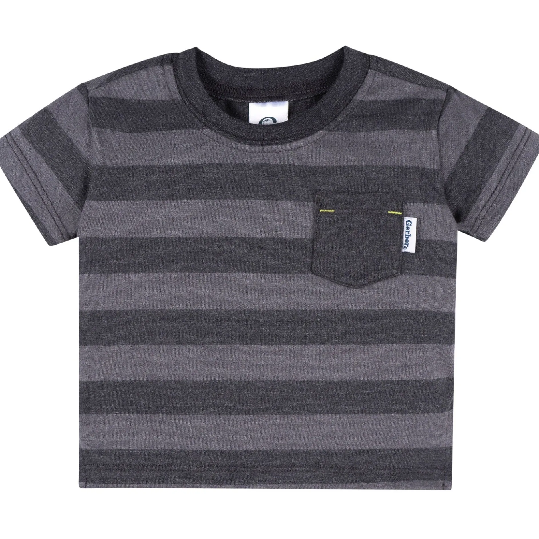 3-Pack Baby & Toddler Boys Stripes Short Sleeve T-Shirts