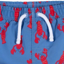2-Pack Baby & Toddler Boys UPF 50+ Lobsters Swim Trunks