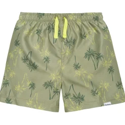 2-Pack Baby & Toddler Boys UPF 50+ Palm Tree Swim Trunks