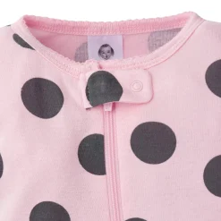 2-Pack Baby & Toddler Girls Bunny Snug Fit Footed Cotton Pajamas
