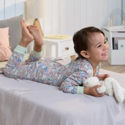 3-Pack Baby & Toddler Girls Ditsy Floral Snug Fit Footless Pajamas