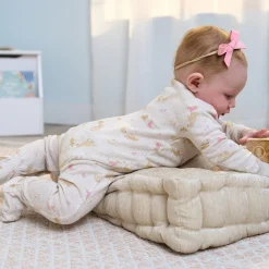 4-Pack Baby & Toddler Girls Dogs Snug Fit Footed Pajamas