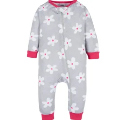 3-Pack Baby & Toddler Girls Dots & Kitties Snug Fit Footless Pajamas