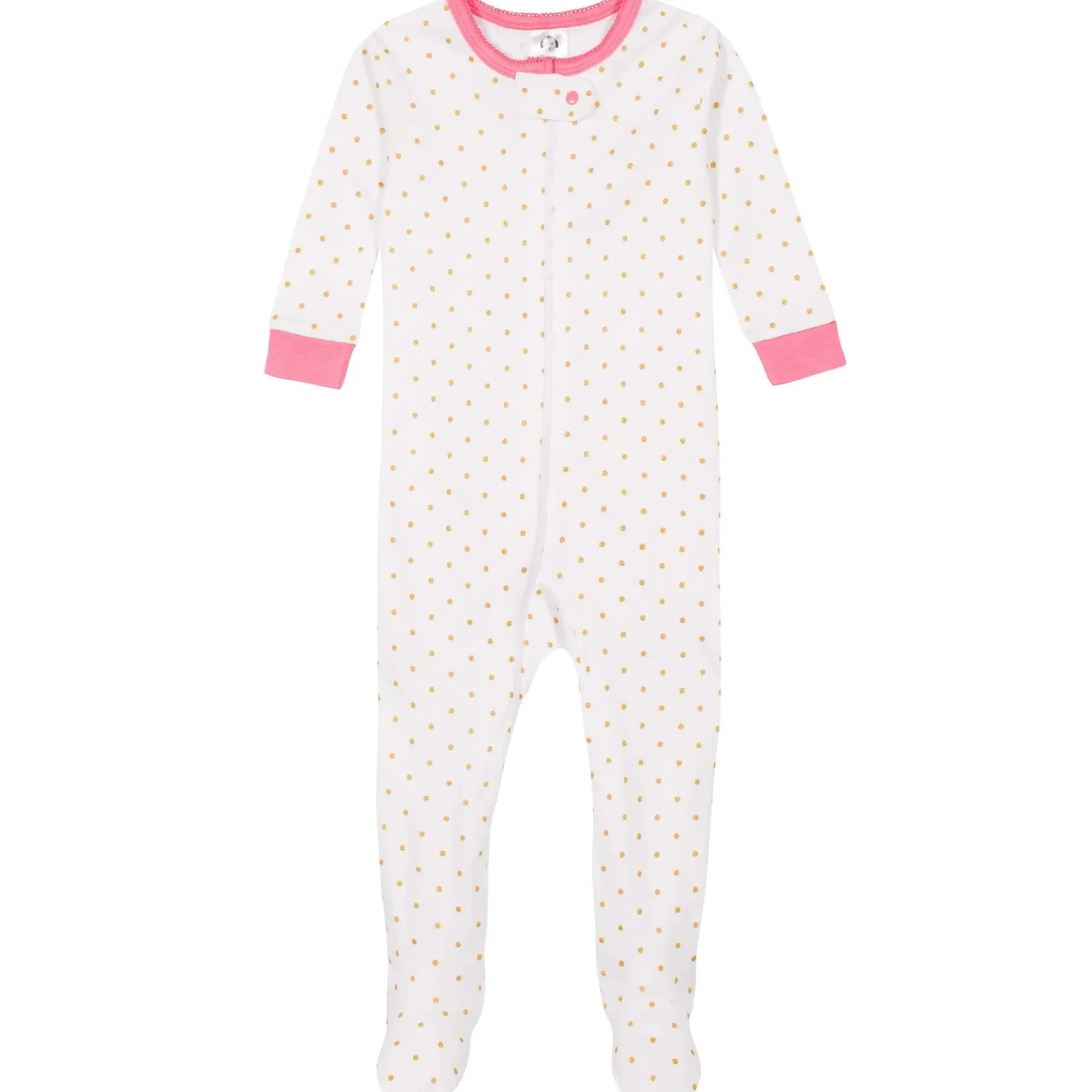 4-Pack Baby & Toddler Girls Dreams & Rainbows Snug Fit Footed Cotton Pajamas