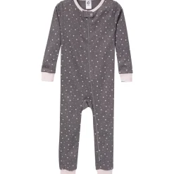 3-Pack Baby & Toddler Girls Hearts Snug Fit Footless Pajamas
