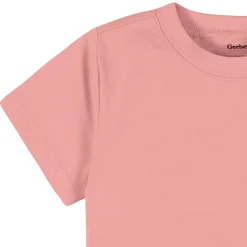 5-Pack Baby & Toddler Girls Mauve Pink Premium Short Sleeve T-Shirts