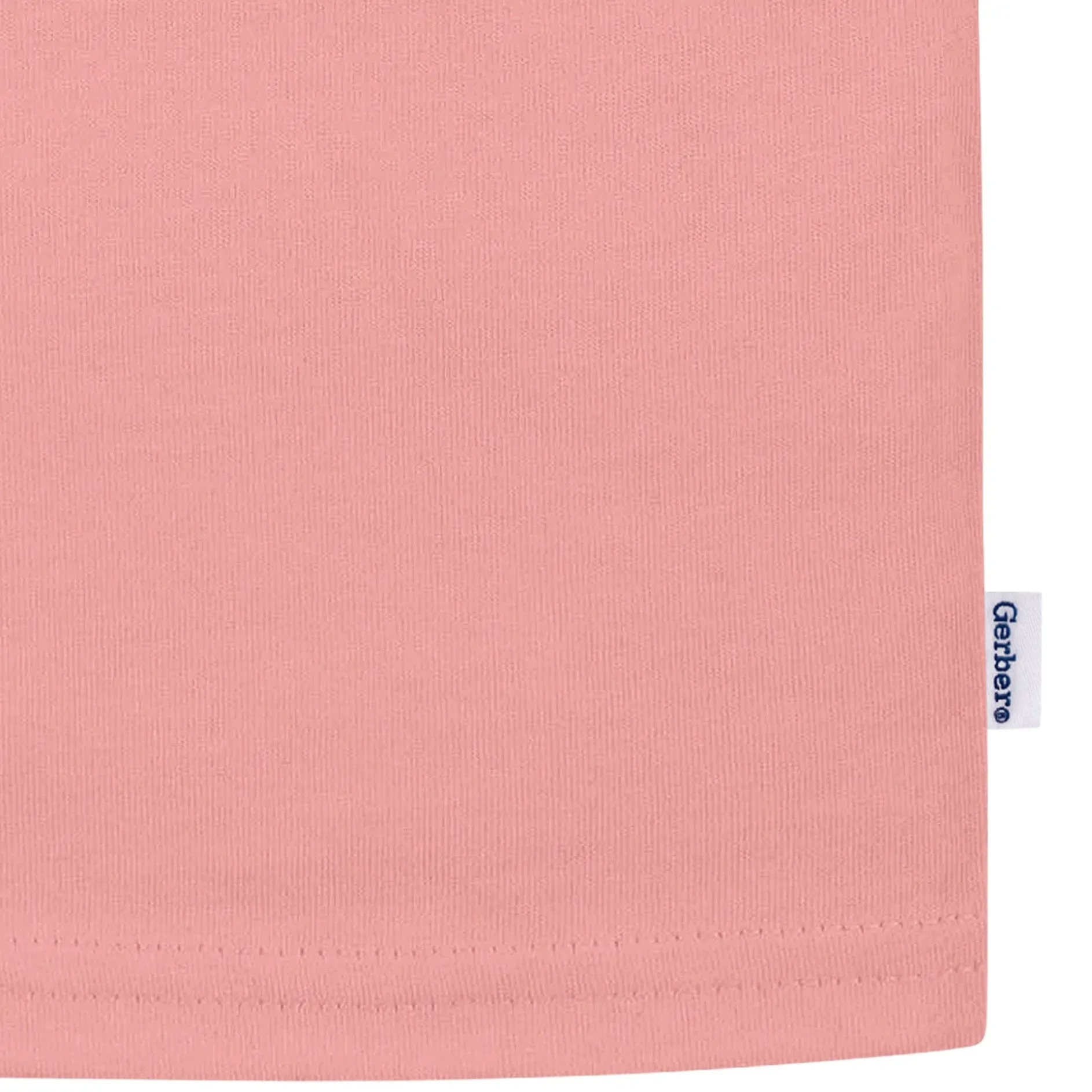 5-Pack Baby & Toddler Girls Mauve Pink Premium Short Sleeve T-Shirts