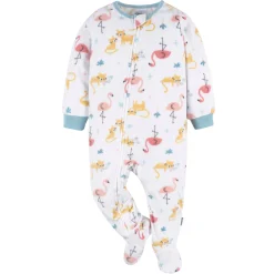 2-Pack Baby & Toddler Girls Pink Flamingos Fleece Pajamas