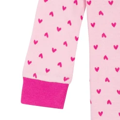 2-Pack Baby & Toddler Girls Rainbows Snug Fit Footed Cotton Pajamas