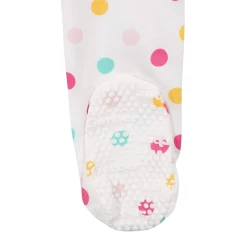 4-Pack Baby & Toddler Girls Unicorns & Cats Snug Fit Footed Cotton Pajamas