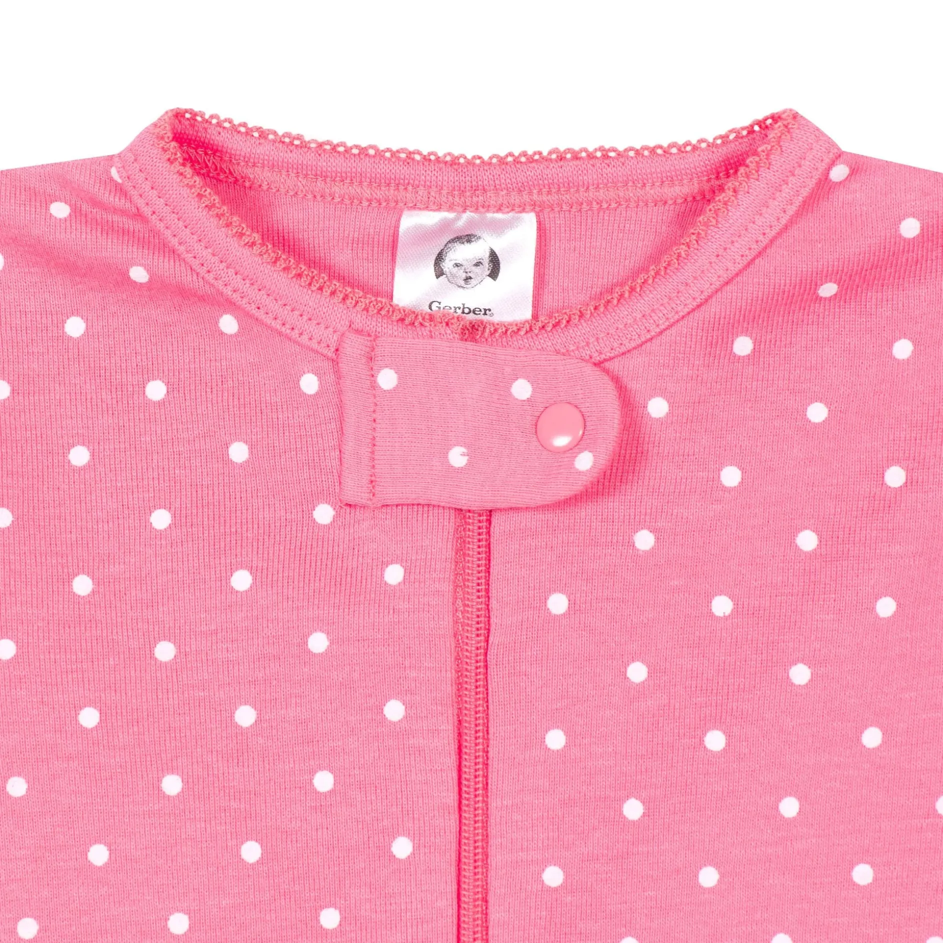 4-Pack Baby & Toddler Girls Unicorns & Cats Snug Fit Footed Cotton Pajamas