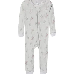 3-Pack Baby & Toddler Girls Woodland Floral Snug Fit Footless Pajamas
