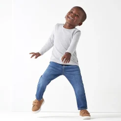 5-Pack Baby & Toddler Heather Gray Long Sleeve Tees