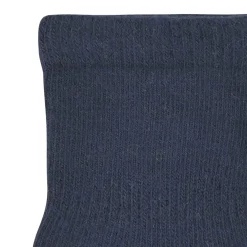 8-Pack Baby & Toddler Navy Wiggle Proof® Jersey Crew Socks