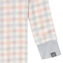 2-Pack Baby & Toddler Neutral Blue Plaid Viscose Snug Fitting Footless Pajamas