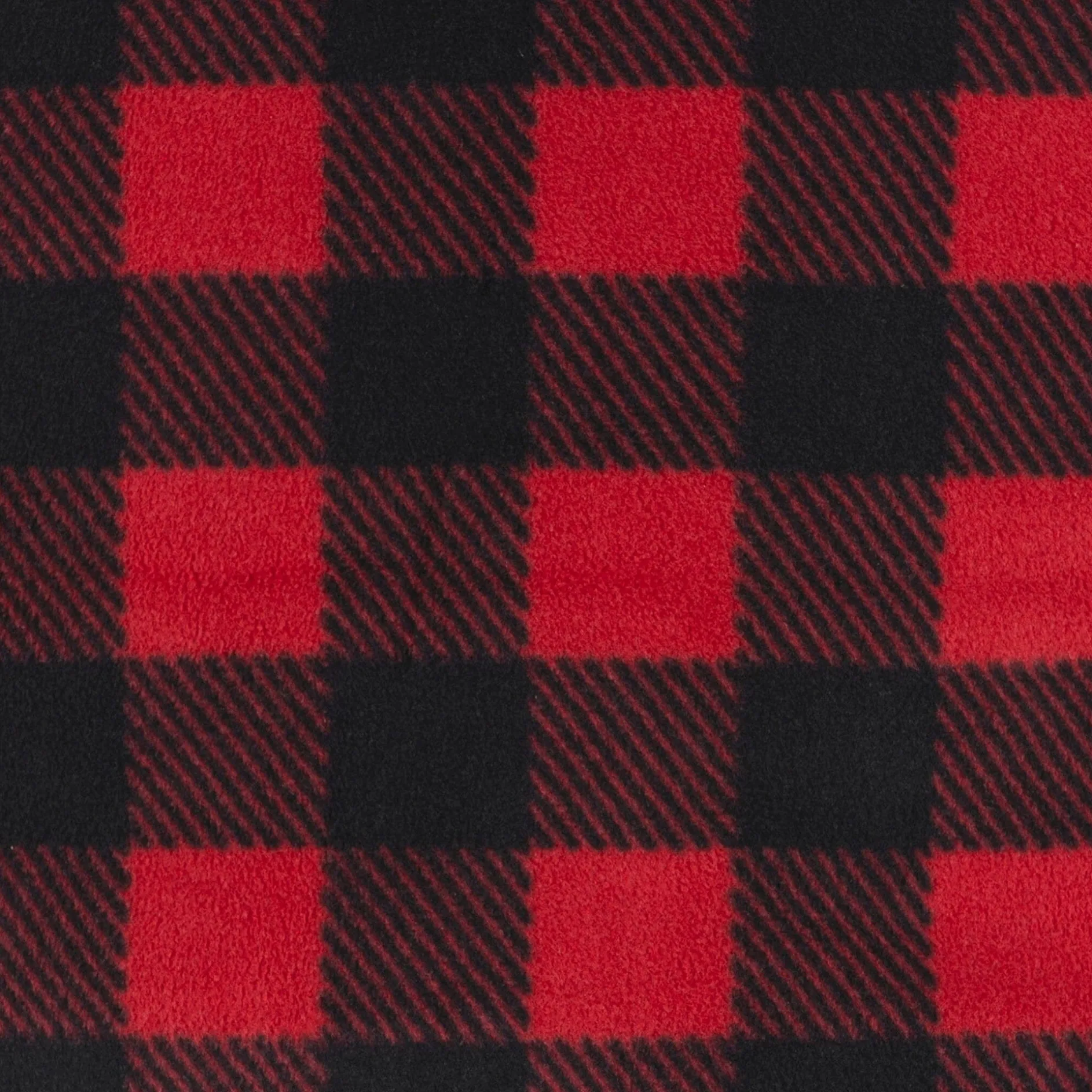 2-Pack Baby & Toddler Neutral Buffalo Plaid & Trees Fleece Pajamas