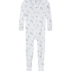 4-Pack Baby & Toddler Neutral Farm Snug Fit Footed Pajamas