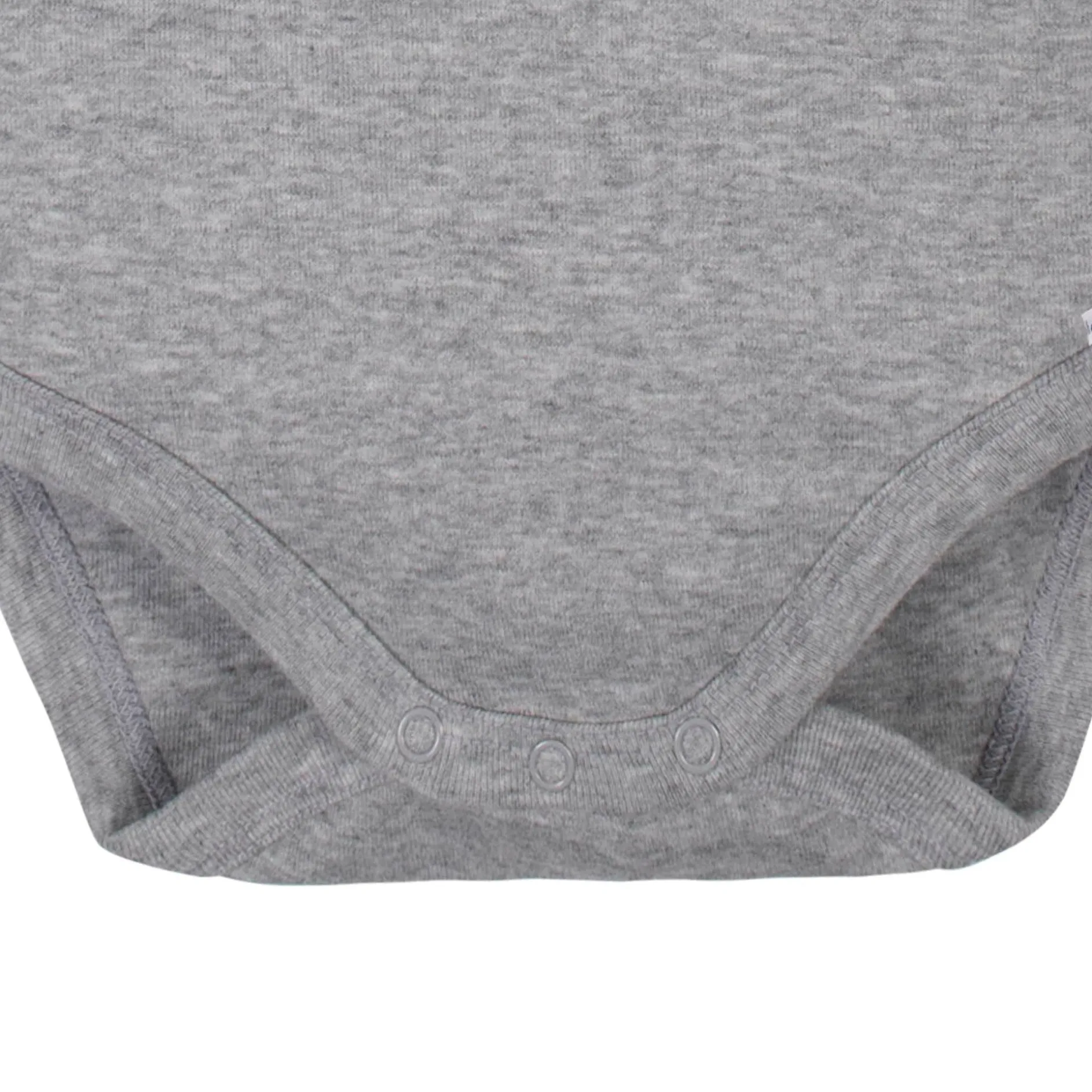 2-Pack Baby & Toddler Neutral Grey Heather Long Sleeve Turtleneck Onesies® Bodysuits