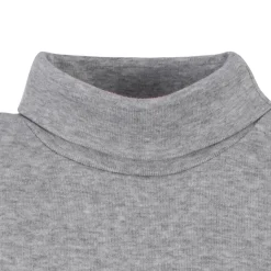 2-Pack Baby & Toddler Neutral Grey Heather Long Sleeve Turtleneck Onesies® Bodysuits