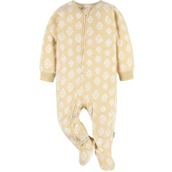 2-Pack Baby & Toddler Neutral Safari Fleece Pajamas
