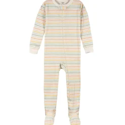 4-Pack Baby & Toddler Neutral Safari Snug Fit Footed Pajamas